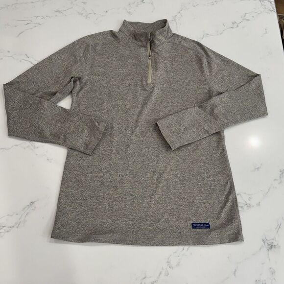 Properly Tied Performance Quarter 1/4 Zip Top‎ Size XXL Gray - Picture 1 of 6